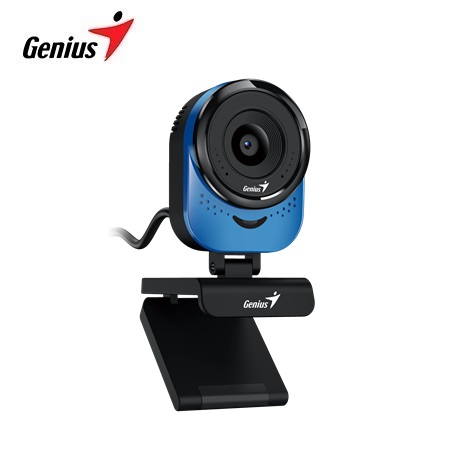 CAMARA GENIUS FACECAM 1000X Q HD 720P ROTACIÓN DE 360° USB BLUE (32200009401)