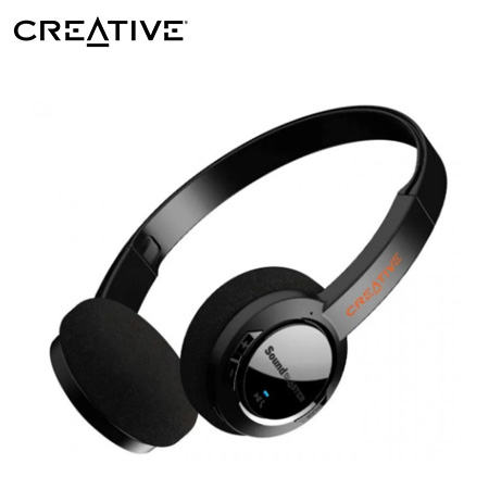 AUDIFONO C/MICROF. CREATIVE SB JAM V2 BT MULTIPOINT 32MM  DUAL MIC LIGERO 84G CARGA USB-C APTX-HD/APTX LL/APTX/SBC BLACK (51EF0950AA000)