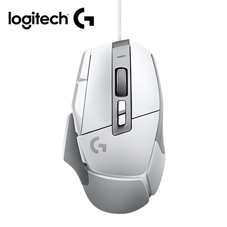 MOUSE LOGITECH G502 X HERO USB 25K DPI LIGHTFORCE WHITE (910-006144)