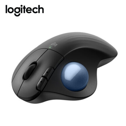MOUSE LOGITECH ERGO M575S TRACKBALL SILENT WIRELESS BOLT/BLUETOOTH USB-A BLACK  (910-007031)
