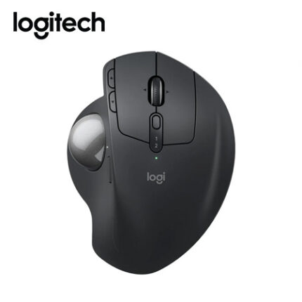 MOUSE LOGITECH MX ERGO S ADVANCED TRACKBALL WIRELESS BOLT/BLUETOOTH USB-C BLACK  (910-007261)