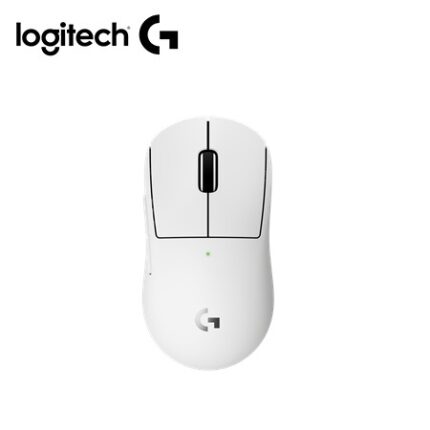 MOUSE LOGITECH G PRO X SUPERLIGHT 2C 44K DPI /WIRELESS LIGHTSPEED/LIGHTFORCE HERO 2 WHITE (910-007537)