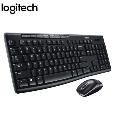 TECLADO LOGITECH + MOUSE MK270 WIRELESS USB BLACK (PN 920-004432)-UY