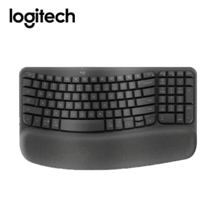 TECLADO LOGITECH ERGO WAVE KEYS WIRELESS BOLT / BT / SP GRAPHITE (920-012278)