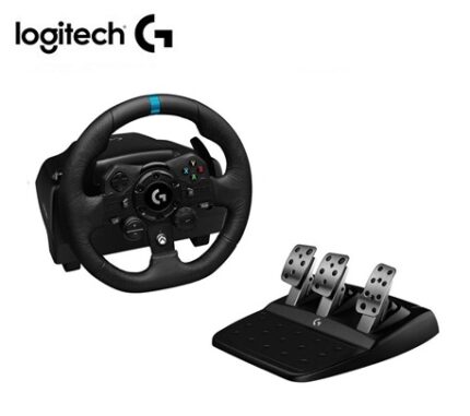 TIMON C/PEDAL LOGITECH G923 RACING WHEEL PARA PC/XB USB (941-000157) TRUEFORCE BLACK