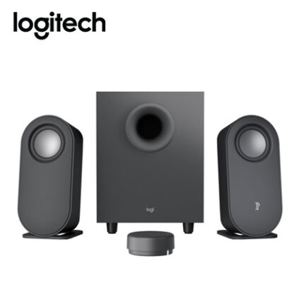 PARLANTE LOGITECH Z407 2.1 / 80W / BLUETOOTH /  BLACK (980-001347)