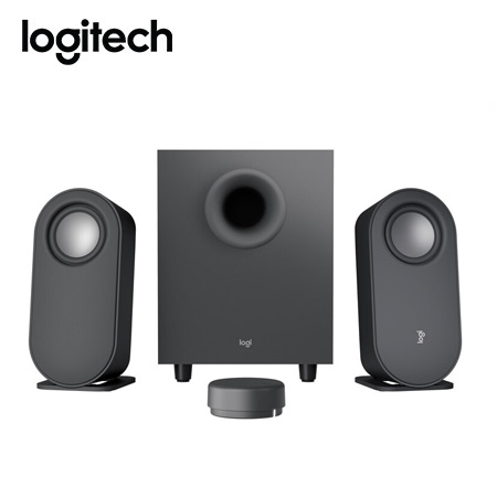 PARLANTE LOGITECH Z407 2.1 / 80W / BLUETOOTH /  BLACK (980-001347)