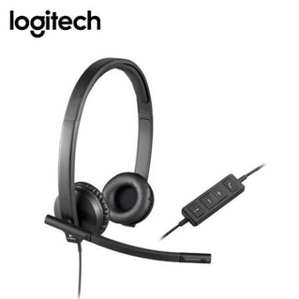 AUDIFONO C/MICROF. LOGITECH B2B H570E USB STEREO UC VERSION BLACK (981-000574)