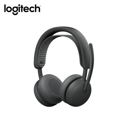 AUDIFONO C/MICROF. LOGITECH B2B ZONE WIRELESS 2 ES BT / USB-C – TEAMS BLACK (981-001513)