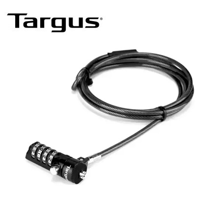 CABLE DE SEGURIDAD TARGUS DEFCON T-LOCK CLAVE 4 DIGITOS BOLSA (ASP61LA)