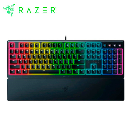 TECLADO RAZER ORNATA V3 MECHA-MEMBRANE LOW PROFILE 10 ZONAS SP CHROMA BLACK (RZ03-04461100-R311)
