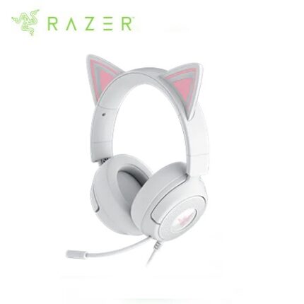 AUDIFONO C/MICROF. RAZER KRAKEN KITTY V3 X MULTI-PLATFORM 40MM 7.1 WHITE (RZ04-05350300-R3U1)