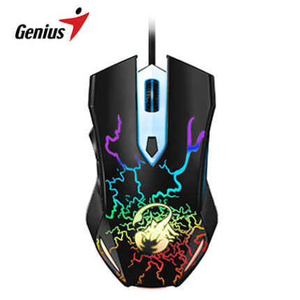 MOUSE GENIUS GX SCORPION SPEAR 2000 DPI 6-BOT RGB BLACK(PN 31040002400)